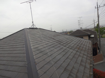 屋根before