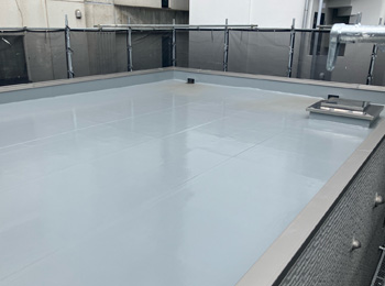 屋上防水工事after