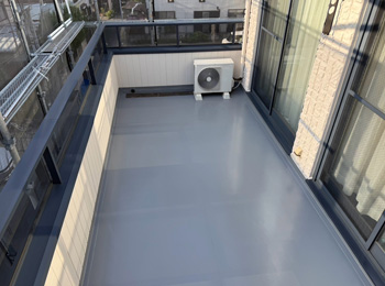 ベランダ防水after