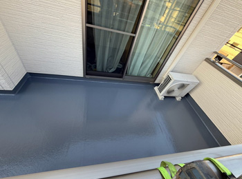ベランダ防水after