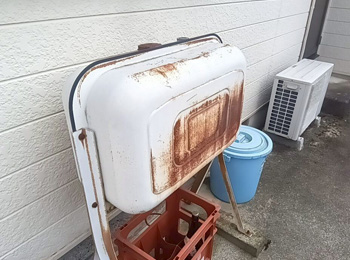 タンク塗装before