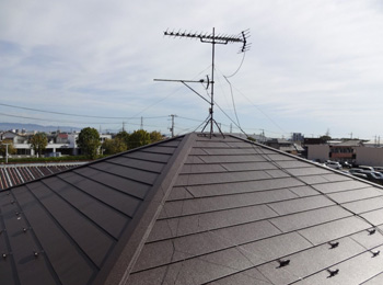 屋根after