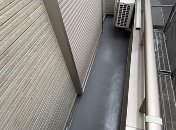 ベランダ防水after